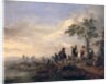 Falconers Return Home from the Hunt, 1658-60 by Philips Wouwermans or Wouwerman