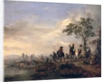 Falconers Return Home from the Hunt, 1658-60 by Philips Wouwermans or Wouwerman