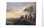 Falconers Return Home from the Hunt, 1658-60 by Philips Wouwermans or Wouwerman