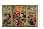 Triptych with Adoration of the Trinity, 1523 by Jacob Cornelisz van Oostsanen