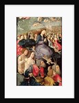 Left wing of Triptych with Adoration of the Trinity, 1523 by Jacob Cornelisz van Oostsanen