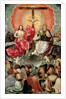 Central panel of Triptych with Adoration of the Trinity, 1523 by Jacob Cornelisz van Oostsanen