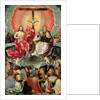 Central panel of Triptych with Adoration of the Trinity, 1523 by Jacob Cornelisz van Oostsanen
