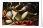 Tarquin and Lucretia, late 16th century by Palma Il Giovane