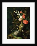 Still Life of Flowers on Woodland Ground, c.1690 by Rachel Ruysch