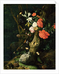Still Life of Flowers on Woodland Ground, c.1690 by Rachel Ruysch