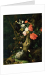Still Life of Flowers on Woodland Ground, c.1690 by Rachel Ruysch
