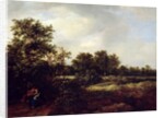 Dune Landscape with Lovers, 1647 by Jacob Isaaksz. or Isaacksz. van Ruisdael