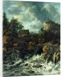 The Waterfall, 1665-70 by Jacob Isaaksz. or Isaacksz. van Ruisdael