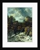 The Waterfall, 1665-70 by Jacob Isaaksz. or Isaacksz. van Ruisdael