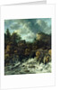The Waterfall, 1665-70 by Jacob Isaaksz. or Isaacksz. van Ruisdael