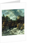 The Waterfall, 1665-70 by Jacob Isaaksz. or Isaacksz. van Ruisdael