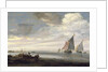 Wide Rivermouth with Boats, c.1660 by Salomon van Ruisdael or Ruysdael