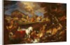Noah offers up a Sacrifice as a Sign of his Gratitude, 1687-90 by Pieter the Younger Mulier