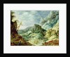 Alpine Landscape, c.1620 by Joos or Josse de The Younger Momper