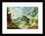 Alpine Landscape, c.1620 by Joos or Josse de The Younger Momper