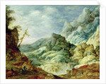 Alpine Landscape, c.1620 by Joos or Josse de The Younger Momper