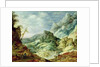 Alpine Landscape, c.1620 by Joos or Josse de The Younger Momper