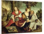 Lot and his Daughters, late 16th century by Dutch School