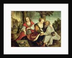 Lot and his Daughters, late 16th century by Dutch School