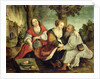 Lot and his Daughters, late 16th century by Dutch School