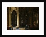 The Interior of Antwerp Cathedral by Candle and Torchlight by Pieter the Elder & Younger Neefs