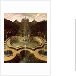 View of the Octagon over the Waterfalls and the Pools of Neptune, after 1716 by Jan van Nickelen