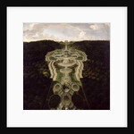 View over the Great Plaza with Temple at the Beginning of the Second Third of the Waterfalls to the Octagon, after 1716 by Jan van Nickelen