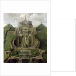 View from the 'Riesenkopf' Basins to the Octagon, after 1716 by Jan van Nickelen