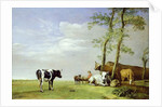 A Fellow Countryman with his Herd, 1648 by Paulus Potter