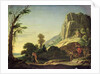 Landscape with the Meeting of Moses and Aaron on Mount Horeb, 1626 or 1620 by Jacob Symonsz Pynas or Pinas