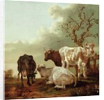 Four Cows in a Meadow, 1644 by Paulus Potter