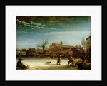Winter Landscape, 1646 by Rembrandt Harmensz. van Rijn