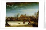 Winter Landscape, 1646 by Rembrandt Harmensz. van Rijn