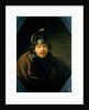 Self Portrait with Helmet, 1634 by Rembrandt Harmensz. van Rijn
