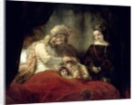 Jacob Blessing the Sons of Joseph, 1656 by Rembrandt Harmensz. van Rijn