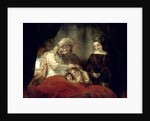 Jacob Blessing the Sons of Joseph, 1656 by Rembrandt Harmensz. van Rijn