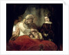 Jacob Blessing the Sons of Joseph, 1656 by Rembrandt Harmensz. van Rijn