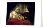 Jacob Blessing the Sons of Joseph, 1656 by Rembrandt Harmensz. van Rijn