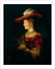 Portrait of Saskia van Uylenburgh by Rembrandt Harmensz. van Rijn