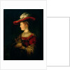 Portrait of Saskia van Uylenburgh by Rembrandt Harmensz. van Rijn
