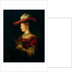 Portrait of Saskia van Uylenburgh by Rembrandt Harmensz. van Rijn