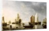 Harbour with Anchored Ships, 1655-60 by Hendrick Dubbels