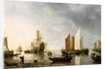 Harbour with Anchored Ships, 1655-60 by Hendrick Dubbels