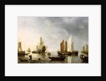 Harbour with Anchored Ships, 1655-60 by Hendrick Dubbels
