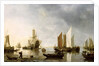 Harbour with Anchored Ships, 1655-60 by Hendrick Dubbels