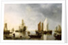 Harbour with Anchored Ships, 1655-60 by Hendrick Dubbels