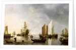 Harbour with Anchored Ships, 1655-60 by Hendrick Dubbels