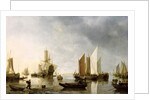 Harbour with Anchored Ships, 1655-60 by Hendrick Dubbels