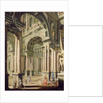 Imaginary Palace with David before Saul by John Devoto